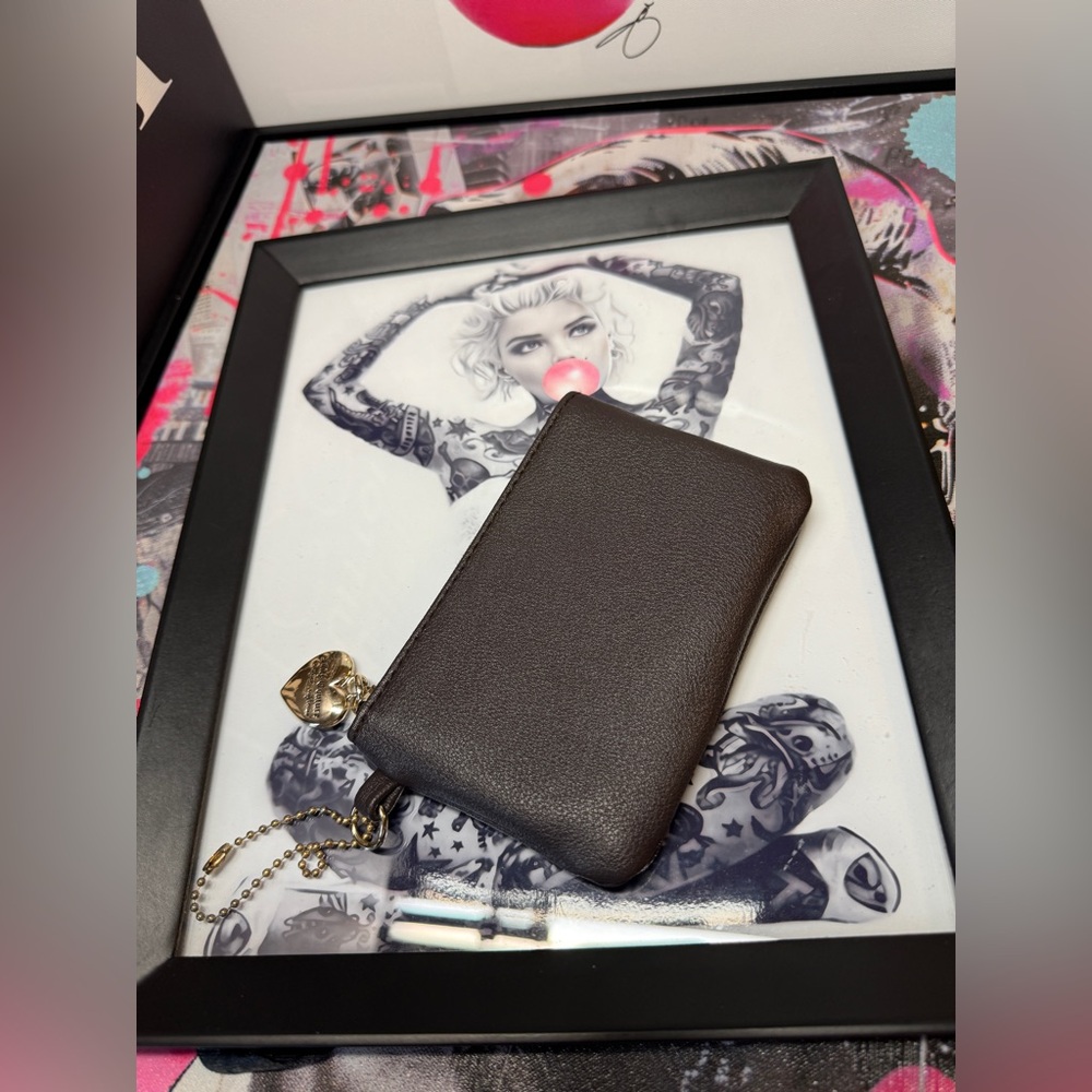 SOLD DO NOT BUY Juicy Couture Black Coin Purse
